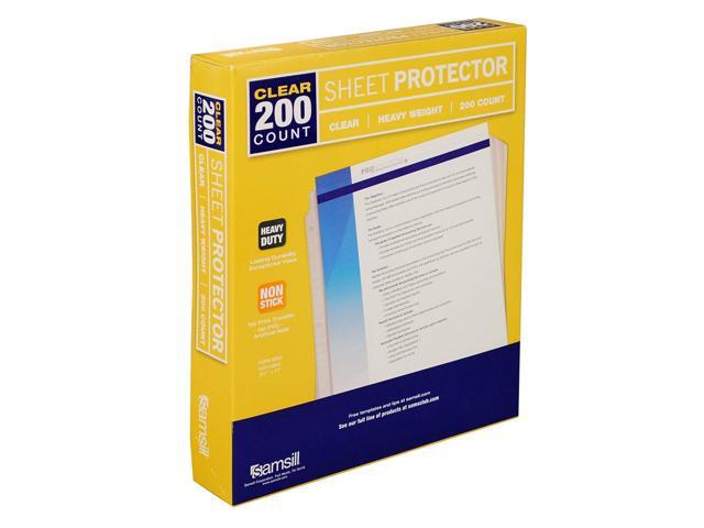 use w// 3 Ring Binders Members Mark Clear Poly Document Sheet Protectors 250 ct