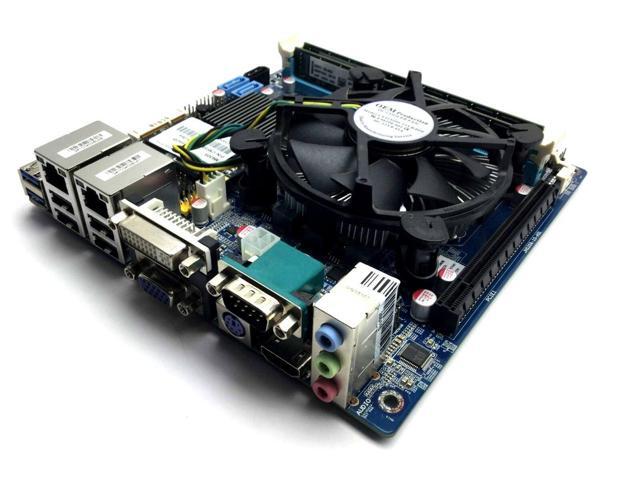 Giada DT-H81DL mini ITX Intel i3-4130T 2.9Ghz CPU 16GB RAM 64GB SSD Motherboard