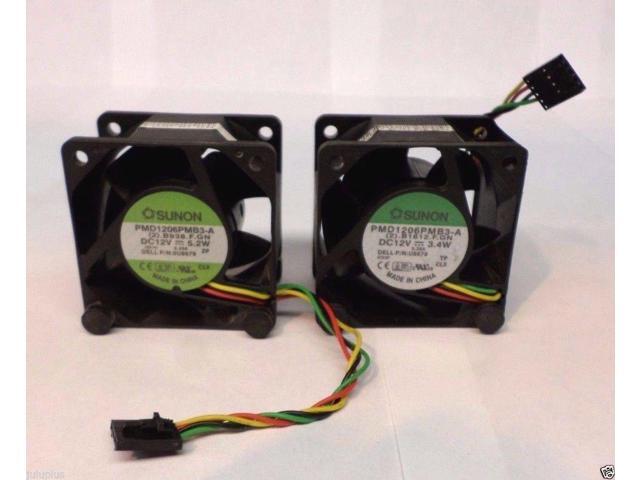 LOT OF 2 Dell OptiPlex San Ace GX620 SX280 USFF U8679 WW138 U1295 CaseFan SERIES