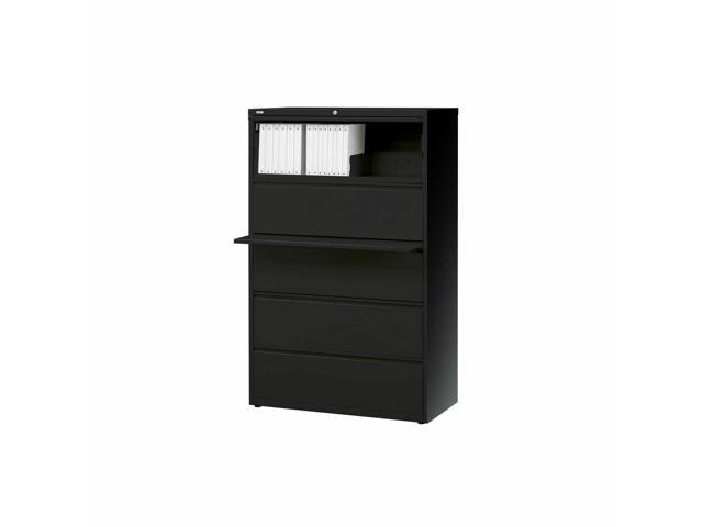 Lorell Llr60551 5 Drawer Lateral File Cabinet 36 W X 18 5 8 D X