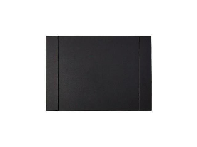 Staples Refillable Faux Leather Desk Pad 24 L X 17 W Black 45058