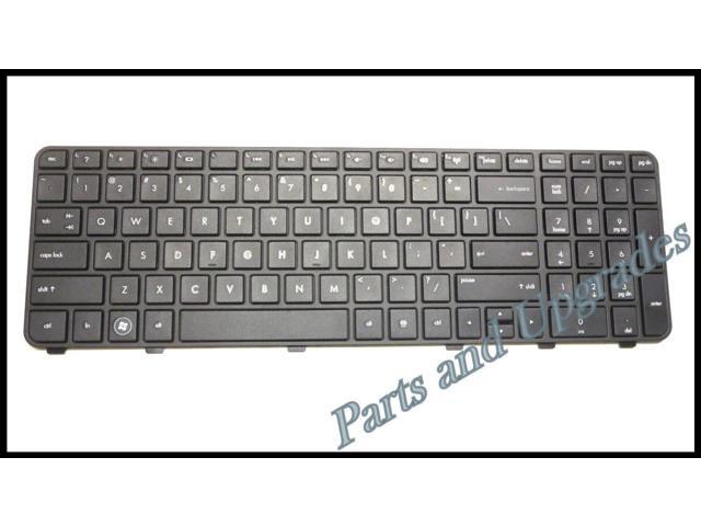 Genuine HP dv6-7010us dv6-7020us dv6-7138us Series Black Keyboard With frame NEW