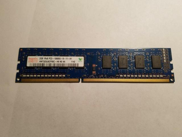 Hynix 4GB 2x2GB PC3-10600U DDR3 Desktop Memory RAM HMT325U6CFR8C-H9