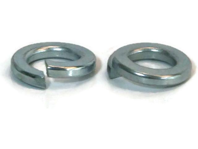 Split Ring Lock Washer Grade A Zinc - Qty-100 1/2" .502 ID x .869 OD 