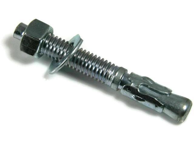 1//2-13 x 3-3//4/" steel wedge anchors zinc plated 50 count box