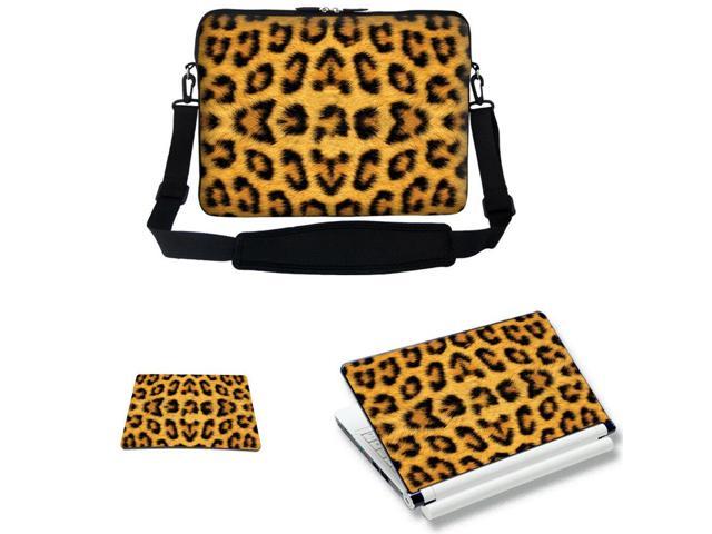 15.6" Laptop Computer Bag Case w Shoulder Strap & Matching Skin Mouse Pad 2705 