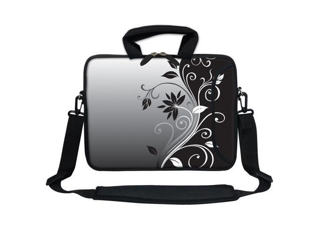 Side Pocket Shoulder Strap Handle  3009 11.6" 12.3" Neoprene Laptop Bag Case w 