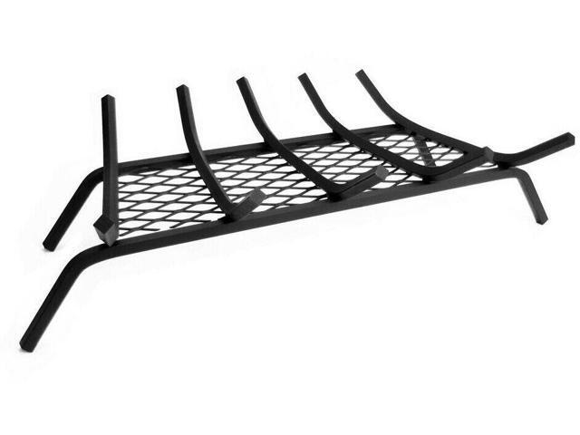 Pleasant Hearth Fireplace Grate Log Firewood 5 Bar Steel Ember