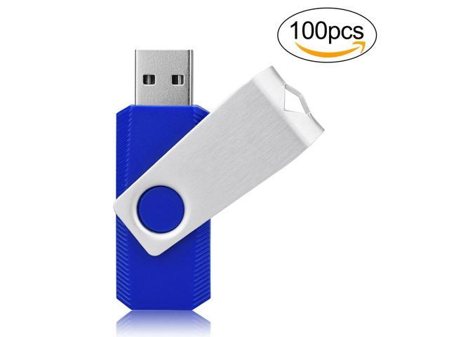 50Pack 2GB USB Flash Drive Swivel USB2.0 Memory SticksThumb Pen Drive Green 