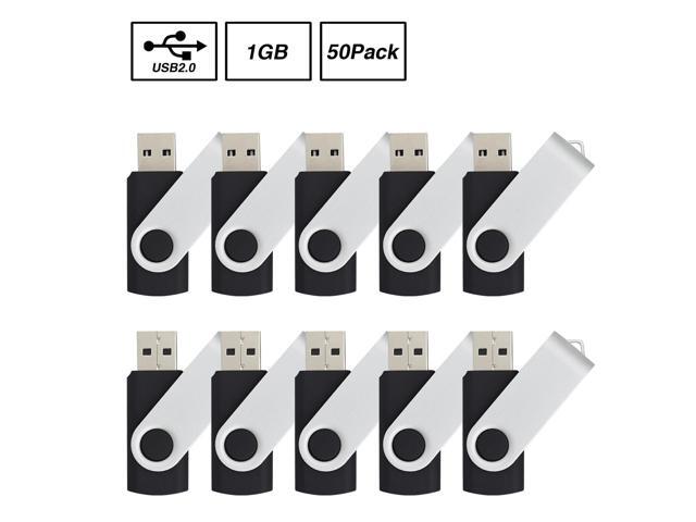 10 Pack 1GB Rectangle USB 2.0 Flash Drive Thumb Pen Drive Storage Memory Stick