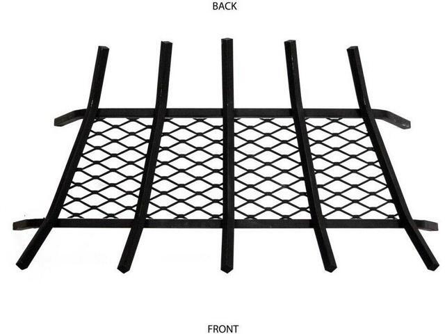 Pleasant Hearth Fireplace Grate Log Firewood 5 Bar Steel Ember