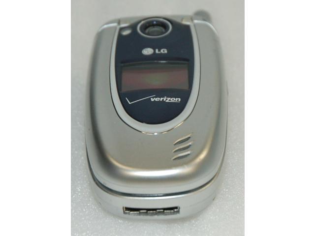 Refurbished Lg Vx50 Silver Flip Open Style Cell Phone Vga Camera Verizon Texting 1xrtt Newegg Com