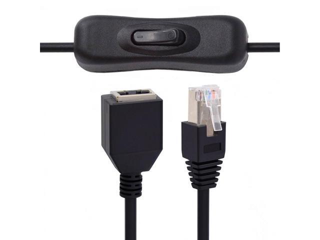 Xiwai RJ45 CAT6 8P8C STP UTP Male to Female Extension Cable with 304 ...