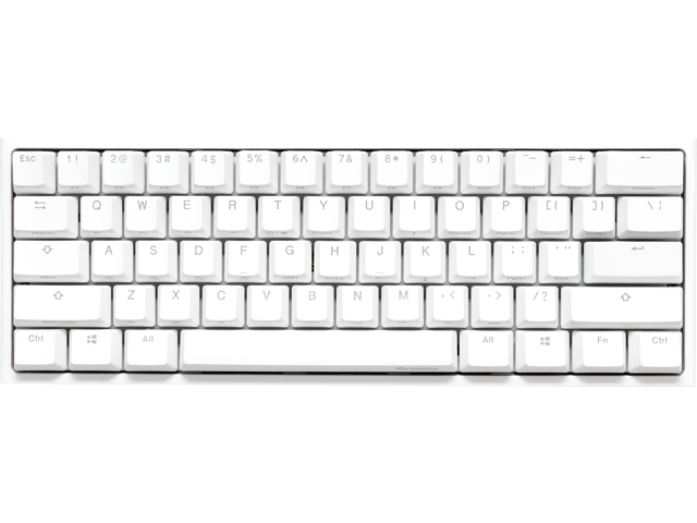 Ducky One 2 Mini Pure White Rgb Led 60 Double Shot Pbt Gaming Mechanical Keyboard Cherry Mx Silent Red Bezel Design Detachable Usb Type C Lightweight And Extremely Portable Newegg Com