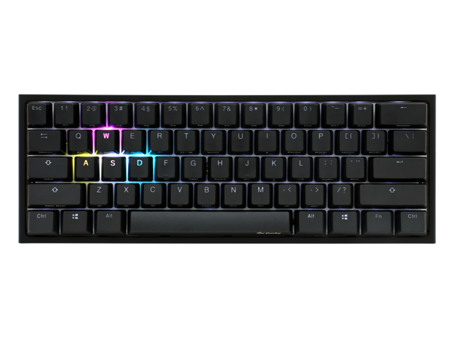 Ducky One 2 Mini Rgb Led 60 Double Shot Pbt Gaming Mechanical Keyboard Cherry Mx Brown Bezel Design Detachable Usb Type C Lightweight And Extremely Portable Newegg Com