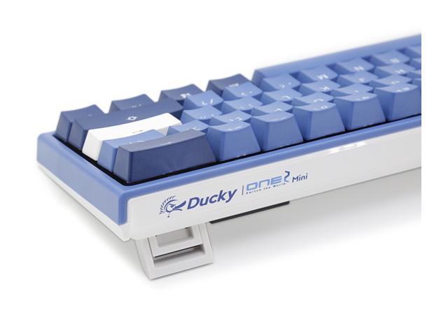 Ducky One 2 Mini Good In Blue 60 White Led Double Shot Pbt Mechanical Gaming Keyboard Cherry Mx Brown Newegg Com