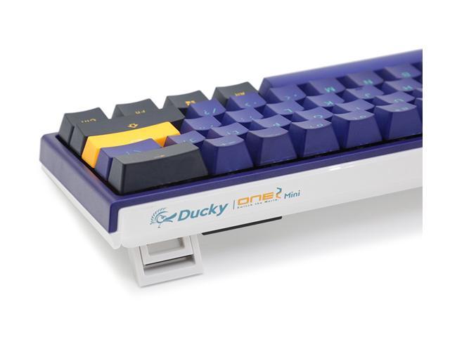 Ducky One 2 Mini Horizon 60 White Led Double Shot Pbt Mechanical Keyboard Cherry Mx Blue Newegg Com