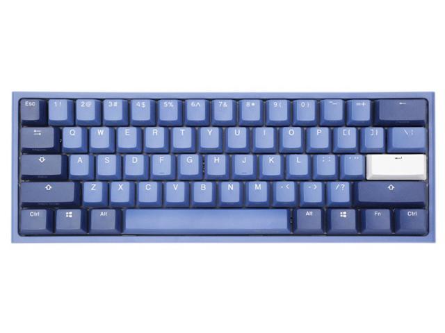 Ducky One 2 Mini Good In Blue 60 White Led Double Shot Pbt Mechanical Gaming Keyboard Cherry Mx Silent Red Newegg Com