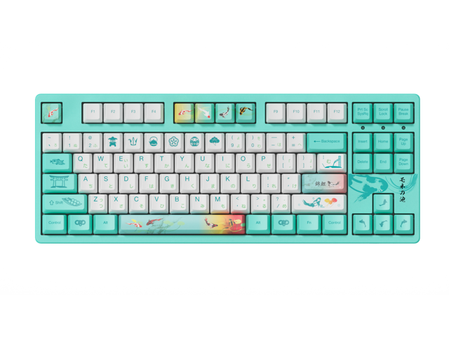 akko monet's pond keycaps