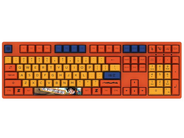 dragon ball keyboard