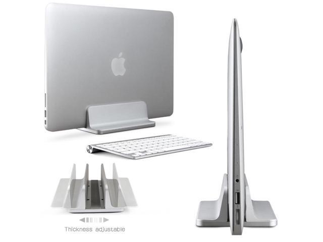 Aluminum Vertical Laptop Stand Desktop Holder Cooling For MacBook Notebook TO