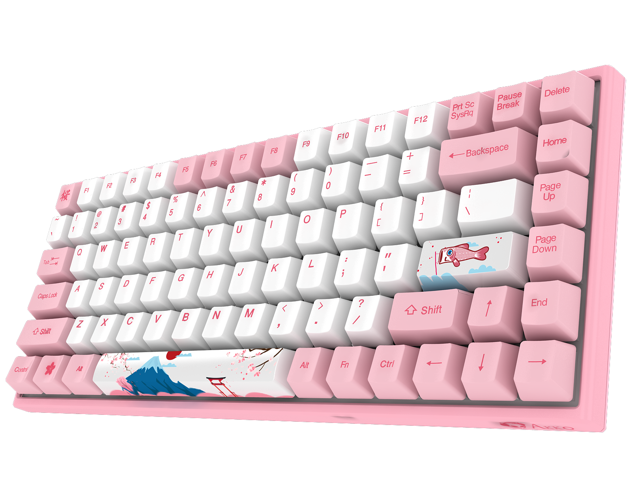 Akko 3084 Tokyo Sakura Pink 84 Keys Wired Gaming Mechanical Keyboard ...