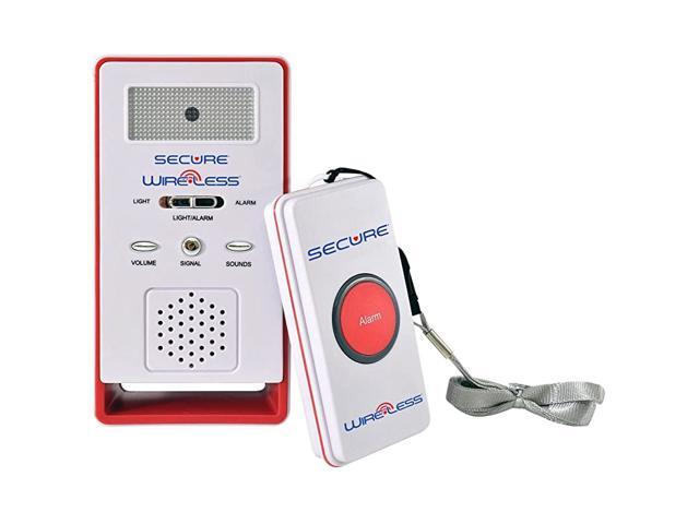 Wireless Caregiver Pager System Call Button Personal Alert Pager Nurse Alert System for Elderly//Senior at Home with 800+Feet Operating Range 2 Portable Receiver 3 Emergency Transmitter