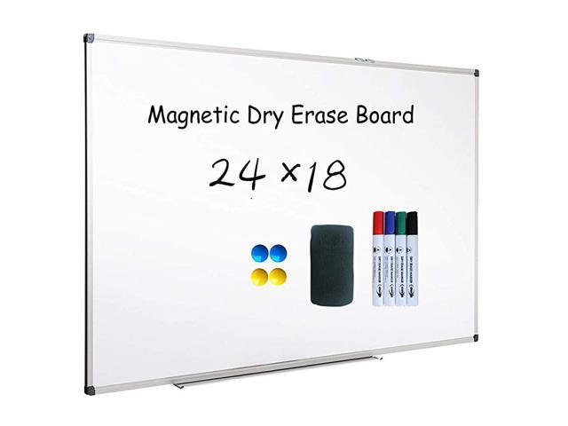 Magnetic White Board 60 x 45 cm Dry Erase Wall Hanging 60 x 45 CM