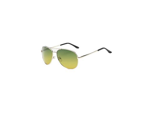 Day & Night Vision Polarized HD Glasses Driving Aviator Sunglasses UV400 Eyewear 