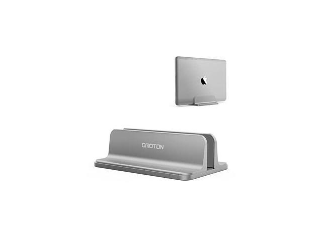 Aluminum Vertical Laptop Stand Adjustable Desktop Holder For MacBook Notebooks 