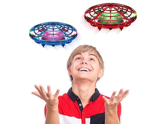 Childrens Gifts Mini UFO Drone for Kids Flying Toy Hand Controlled UFO Drone That Flies by Sensing Your Hands 