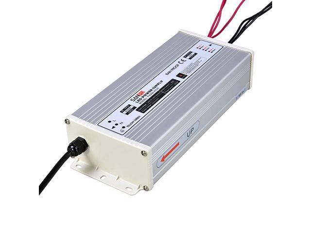 FX300-H1V5 Switch Mode Power Supply 300W 5V 60A Constant Voltage LED Driver 5VDC Rainproof Outdoor 110V AC to DC 5 Volt Transformer Converter 