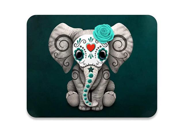 240mm x 200mm Skull Mouse Pad Grey Skull Background Customized Rectangle Non-Slip Rubber Mouse pads Gaming Mouse Pad 