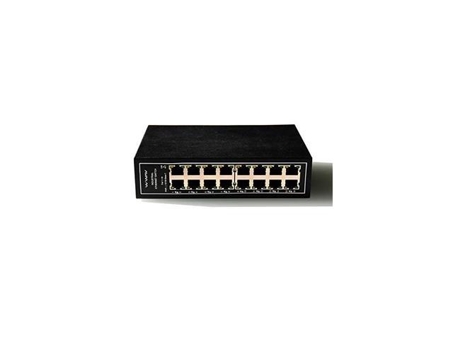 Wdh16etdc 10100mbps Unmanaged 16port Industrial Ethernet Switches With Din Railwallmount Ul 3009