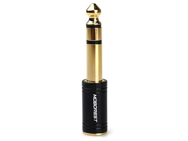 14 635mm Male Trs Plug To 18 35mm Female Socket Stereo Audio Jack Pure Copper Adapter For 