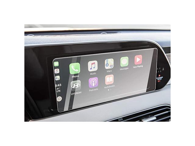 Tempered Glass HD Scratch Resistance CDEFG Car Screen Protector Center Control Navigation Touchscreen Protector for RAV-4 2019 Clear 7IN 