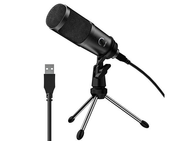 Usb Microphone Microphone For Computer Metal Condenser Recording 