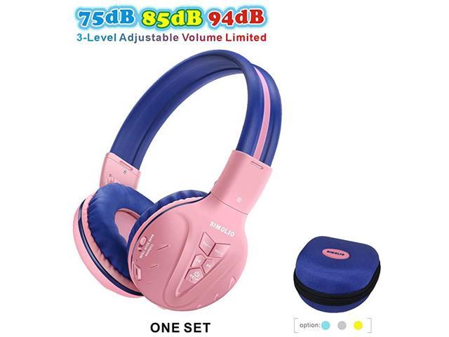 Bluetooth Kids Headphones Limited,Kids Safe Headphone with Share Jack, Wireless Headphones for Kids, Bluetooth Kids Headsets for iPad/iPhone/Kindle/Tablets/Car and Gift for Girls (Pink) - Newegg.com