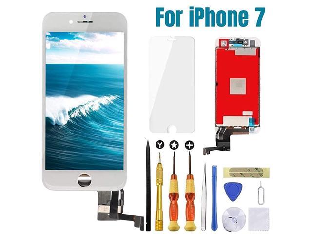 White for iPhone 8 Screen Replacement LCD Display & Touch Screen Digitizer Replacement Full Assembly Set with 3D Touch and Free Tools 