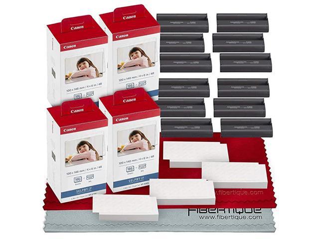 Canon KP-108IN Color Ink and Paper Set Includes Total of 324 Sheets and 9 Ink Cartridges 