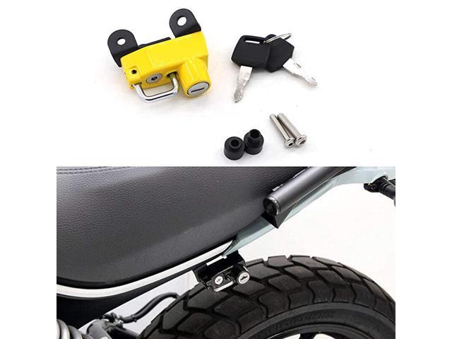 ducati scrambler helmet lock