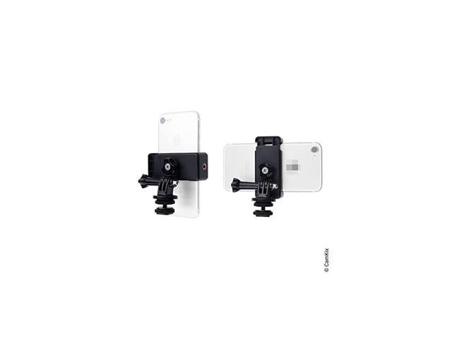 CamKix Hot Shoe Mount Adapter Kit Compatible with Phone, Action Cam to The  Flash Mount of Your DSLR Camera - Record Your Photo Shoot or use Phone Apps