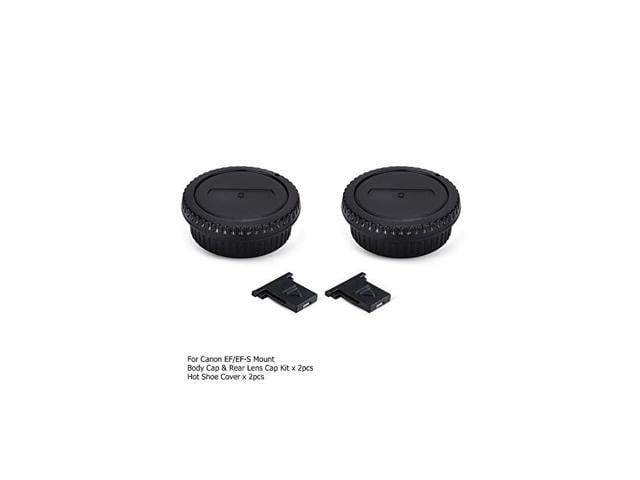 Camera Body And Rear Lens Cap For Canon XTi XSi 30D 40D 50D 