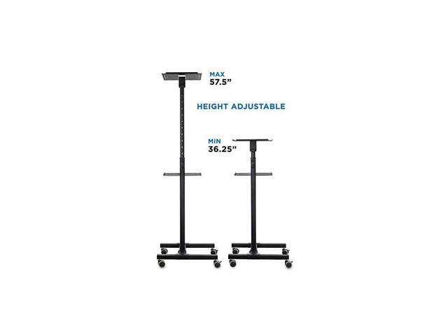 Mobile Projector Stand Rolling Height 