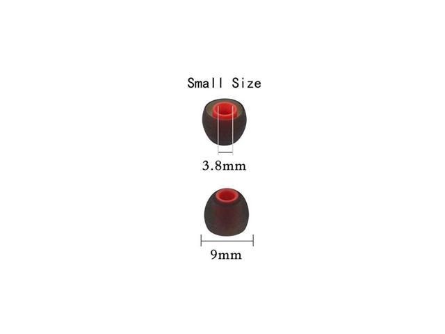 Replacement Silicone Eartips Eargels Earbuds Ear Tips Compatible with  Senso, Zeus, Otium, Hussar, Sony MDR, Tozo, Mpow & More Headphones &  Earphones