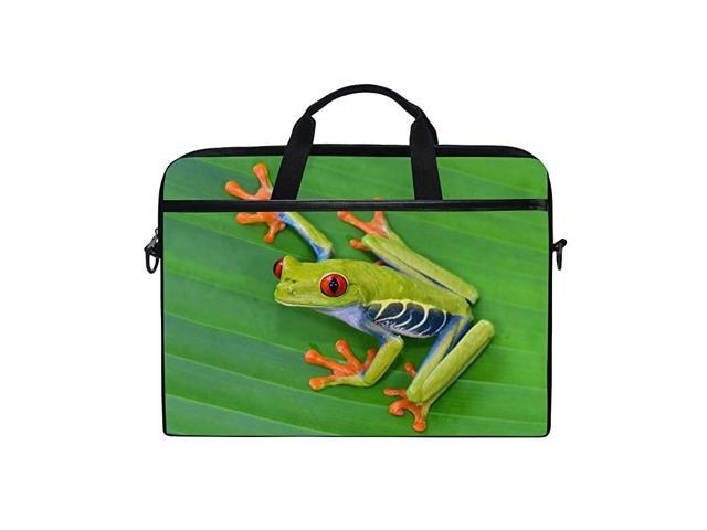 Laptop Case Computer Bag Sleeve Cover Tree Frog Waterproof Shoulder Briefcase 13 14 15.6 Inch