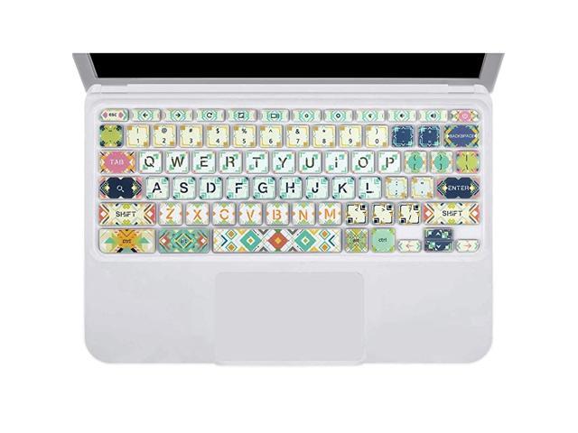 Silicon Keyboard Cover Fit 20192018 Lenovo Chromebook C330 116Chromebook  Flex 11 Chromebook N20 N21 N22 N23 100e 300e 500e 116Chromebook N42 N4220  14 inchLittle Flower 