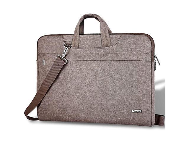 Shoulder Strap & Handle 15" 15.6" Neoprene Laptop Computer Briefcase Bag W 