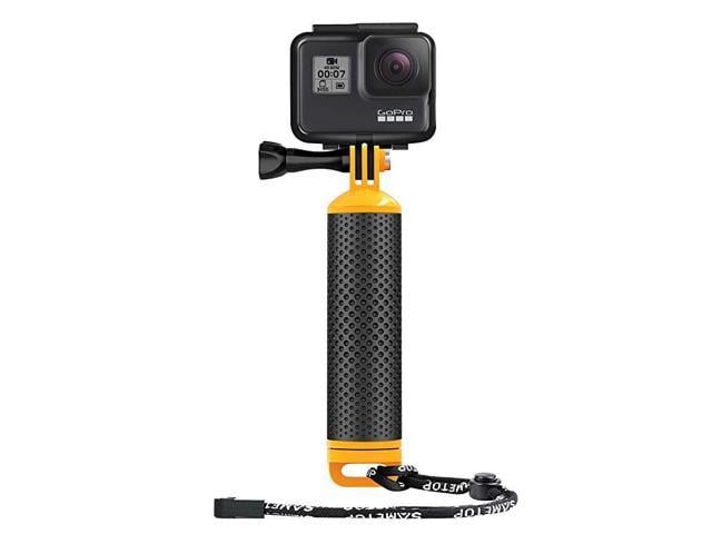 Orange Waterproof Floating Hand Grip Compatible with GoPro Cameras Hero 5 Session Black Silver Hero 2 3 3 4 Handler & Handle Mount Accessories Kit & Water for Water Sport and Action Cameras 