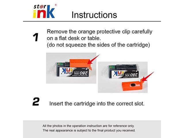 Compatible Ink Cartridge Replacement for Canon 280 PGI280XXL 280XL Work for PIXMA TR8520 TR7520 